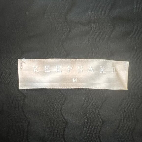 Keepsake the Label Mock Neck Mini Dress in Black - Picture 6 of 8